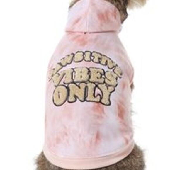 Frisco Pawsitive Vibes Only Dog & Cat Hoodie XX-Large Brushed Fleece Pullover - Picture 1 of 4